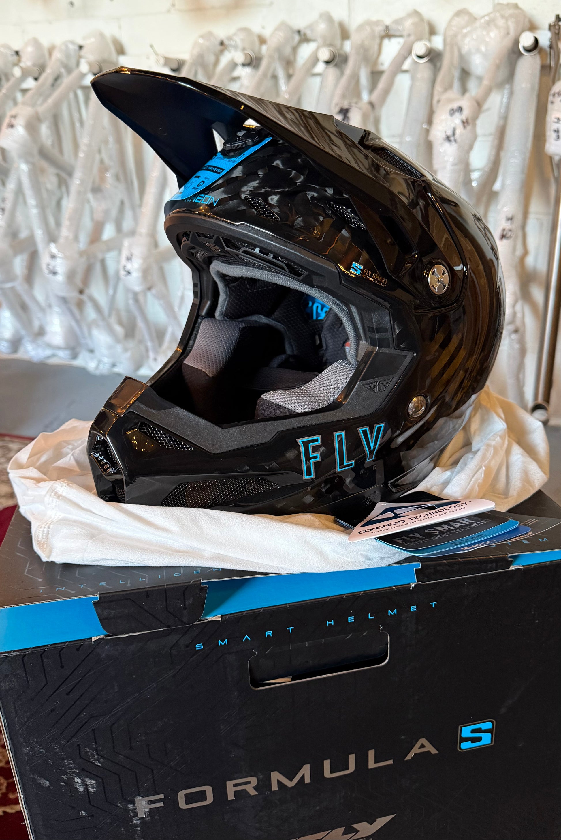 Fly Racing Formula S Carbon Helmet - Black