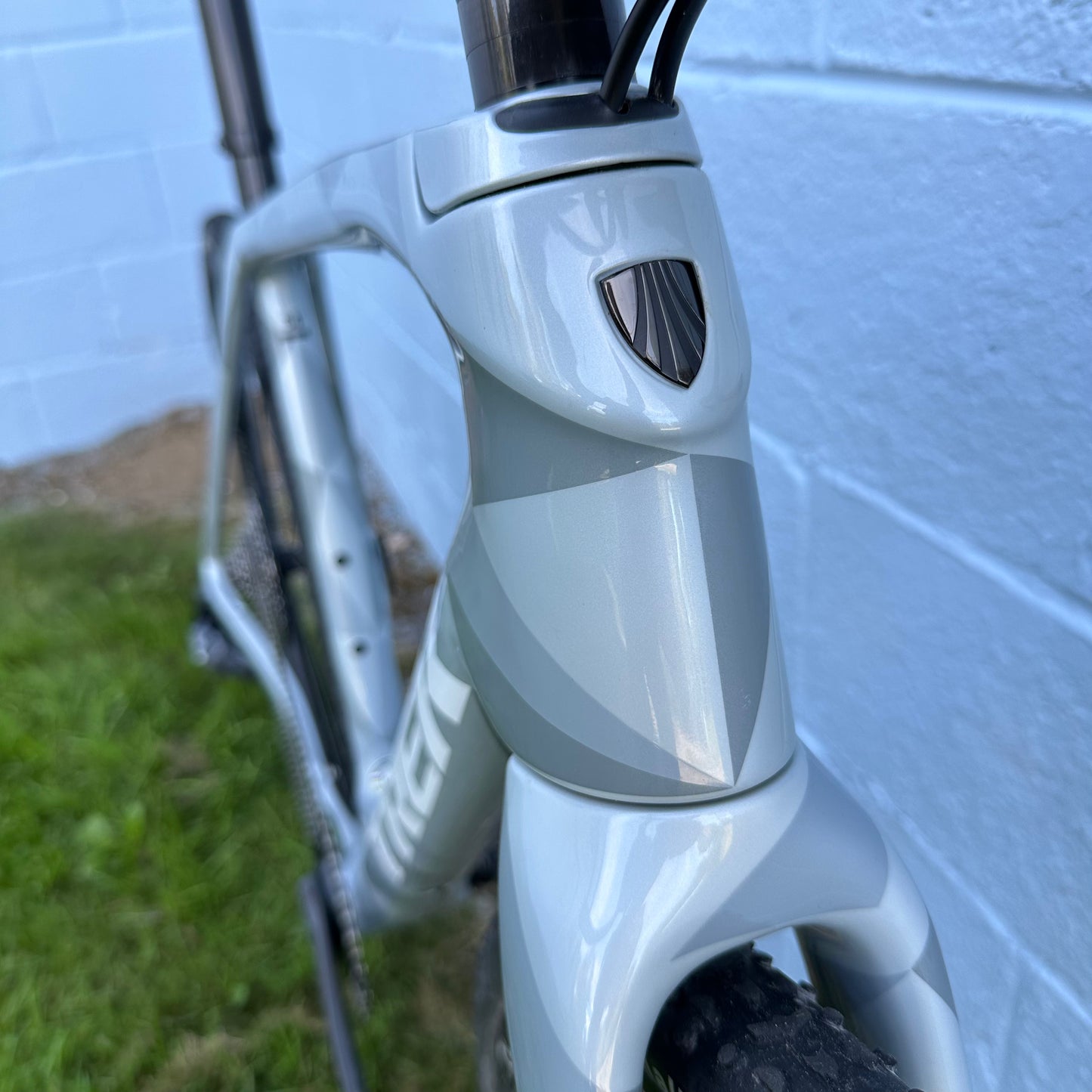 Trek Boone Disc Force AXS E1 custom CX/Gravel bike 54cm - Plasma Grey Pearl