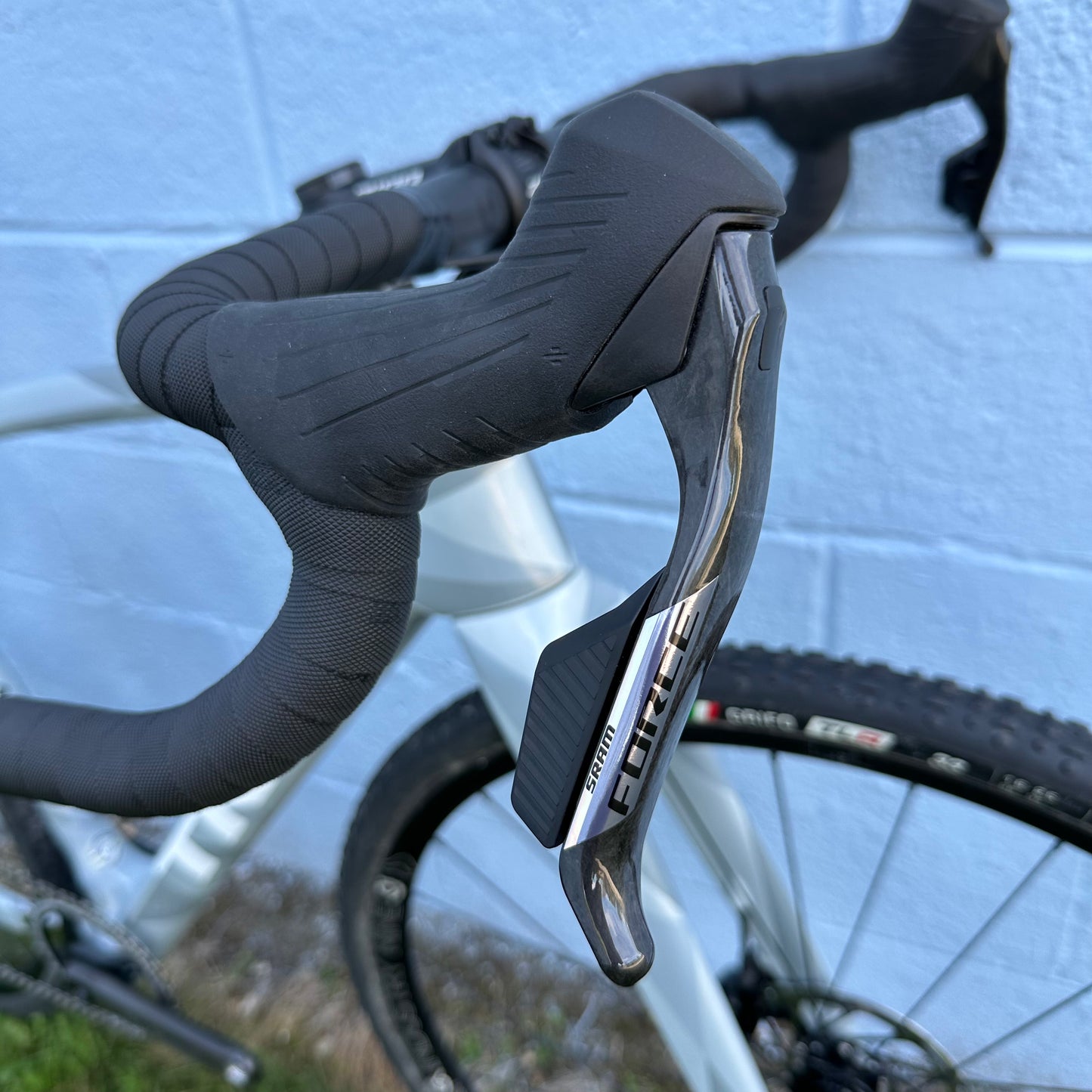 Trek Boone Disc Force AXS E1 custom CX/Gravel bike 54cm - Plasma Grey Pearl