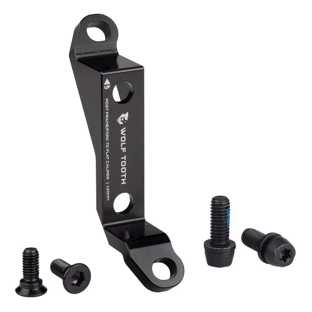 Wolf Tooth Post to Flat brake mount adapter