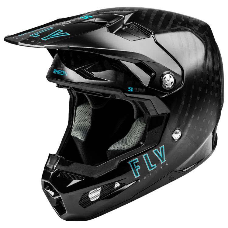 Fly Racing Formula S Carbon Helmet - Black - Medium 73-4415M